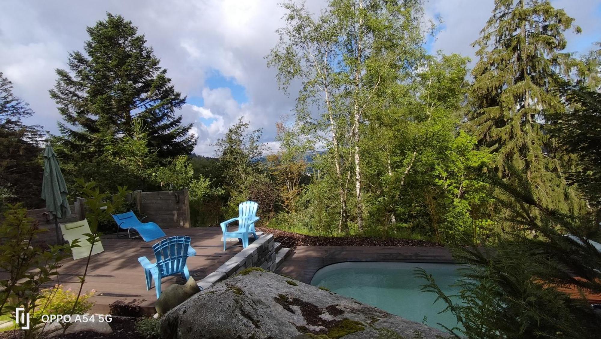 Chalet Luxe 12 Personnes Spa Sauna Vosges-Gerardmer Le Tholy Ngoại thất bức ảnh